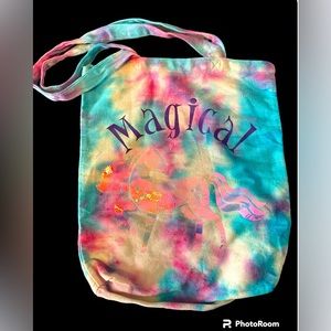 (NEW) hand dyed tote bag